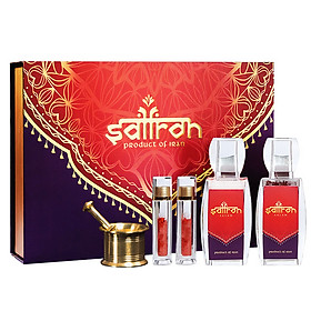 Saffron Salam Nhụy Hoa Nghệ Tây Set 10gr Tặng 2gr Dòng Hữu Cơ Tinh Khiết