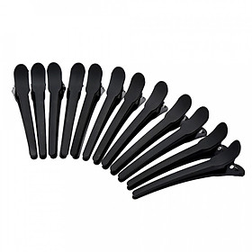 Bộ Kẹp Cắt Tóc Salon Bằng Nhựa (12 Cái)