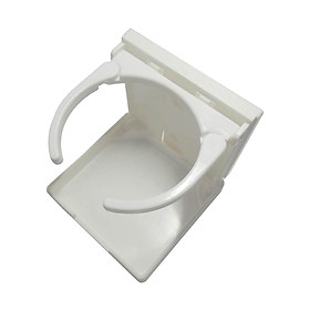 Adjustable Folding Beverage Cup Holder for Marine, Motorhome, Camping