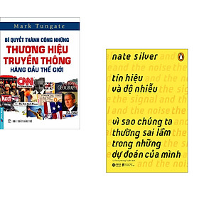 Combo 2 cuốn sách: Bí Quyết Thành Công Những Thương Hiệu Truyền Thông Hàng Đầu Thế Giới + Tín Hiệu Và Độ Nhiễu