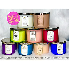 Mua Nến thơm Bath and Body Work 3 bấc (nhiều mùi)