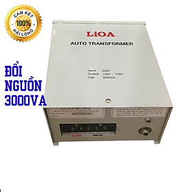 Đổi nguồn Lioa 3000VA, đổi điện 220v sang 100-110v dùng cho thiết bị điện công suất lớn DN030