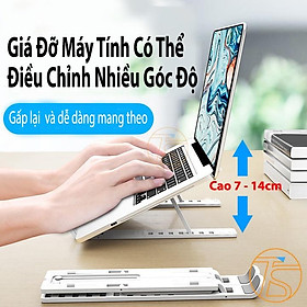 Mua Giá Đỡ cho Laptop Bằng Hợp Kim Nhôm Gấp Xếp Gọn Mang Đi - Đế Đỡ Máy Tính