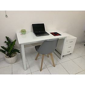 Mua Bàn làm việc  bàn gaming chân sắt mạ tĩnh điện chữ U 1m2