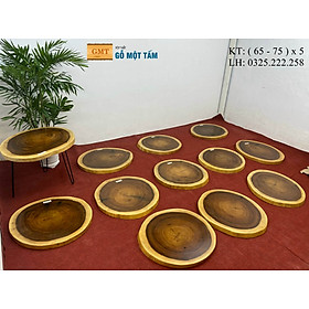 Mua Bàn tròn gỗ me tây| Bàn cafe gỗ me tây| Bàn sân vườn gỗ me tây| Bàn sofa gỗ me tây dày 5cm
