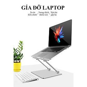 Mua Giá Đỡ Laptop Macbook Để Bàn Chất Liệu Hợp Kim Nhôm Cao Cấp Tản Nhiệt – Nâng Hạ Điều Chỉnh Độ Cao