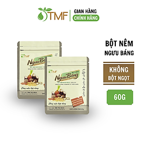 Combo 2 gói Bột nêm ngưu báng 60g thuần tự nhiên không bột ngọt cho bé TÂM