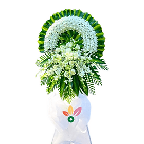 Mua Vòng Hoa Tang Trắng – 342