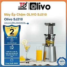 Mua Máy Ép Chậm OLIVO SJ210  Ép Kiệt Bã Trái Cây Hoa Quả Rau Củ Đa Năng  Hàng Chính Hãng