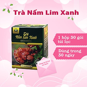 Trà Nấm Lim Xanh Hộp 30 Túi Lọc Siêu thị thiên nhiên