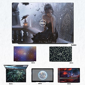 Mua Skin dán Laptop Dell in hình Fantasy - fts063 (inbox mã máy cho Shop)