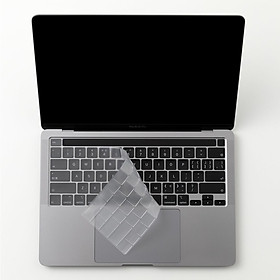 Phủ Phím Macbook Air/Pro 13" 2020 M1, Pro 14/16" 2021 Innostyle(USA) Keyguard TPU Crystal - Hàng Chính Hãng