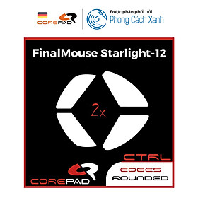 Mua Feet chuột PTFE Corepad Skatez FinalMouse Starlight / Ultralight X Series - 2 Bộ - Hàng Chính Hãng