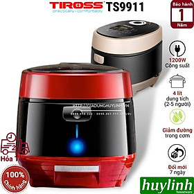 Mua Nồi cơm điện giảm đường cao tần IH Tiross TS9911 - 1.5 lít  Tổng 4 lít  - Hàng chính hãng