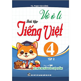 Sách - Vở ô li bài tập tiếng việt 4/2 (bám sát sgk kết nối tri thức với cuộc sống) - HA