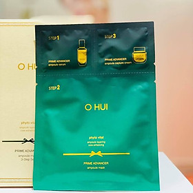 Mặt Nạ Ohui Xanh Prime Advancer - Ohui Prime Advancer 3-Step Mask