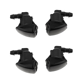 4x Windshield Washer Nozzle Cleaning Sprayer For  Grand Cherokee 07-10
