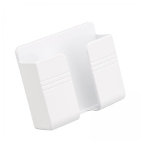 3X Wall-Mounted Storage Box Charger Pocket Holder for Phone Charging Stand
