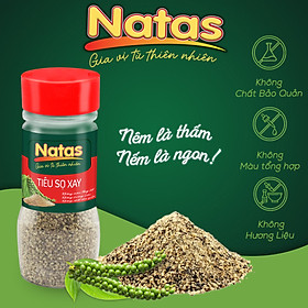 Bột Tiêu Sọ Xay Natas Hũ 55g-Bột Gia Vị Tiện Dụng