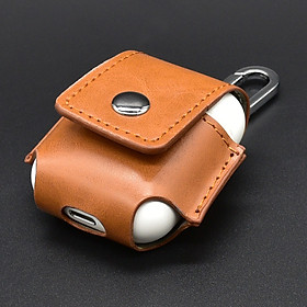 Mua Bao Da Bảo Vệ Tai Nghe Airpod Case Kèm Móc Khóa