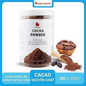 Bột Cacao nguyên chất Light Cacao tốt cho sức khỏe - hũ 350g