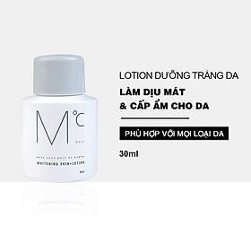 Lotion dưỡng trắng mini size MdoC Whitening Skin+Lotion 30ml JN-MLT05