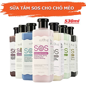 Sữa Tắm SOS Cho Chó Mèo, Sữa Tắm Chuyên Dụng SOS Chính Hãng 530ml - CHO CHÓ LÔNG TRẮNG