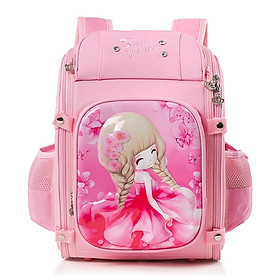 Ba Lô Chống Gù Mr. Vui BLCG795-SG - Màu Hồng Nhạt