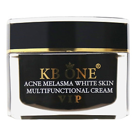 Kem Dưỡng Ngừa Mụn Trắng Da Kb One Vip Đen (50g)