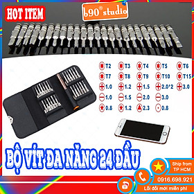 Mua Bộ vít 24 đầu sửa chữa dành cho Iphone  Samsung xiaomi.. loại tốt độ bền cao