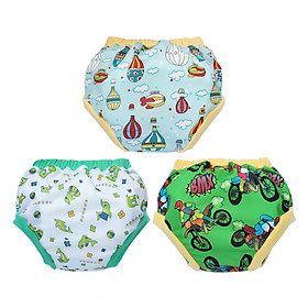 Combo 3 Tã vải Quần short BabyCute size M, L - Giao mẫu ngẫu nhiên