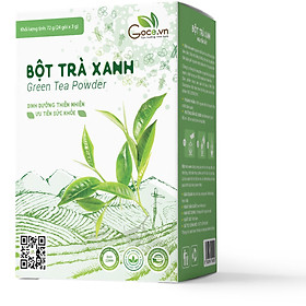 Bột trà xanh nguyên chất Goce - 72g 24 gói x 3g