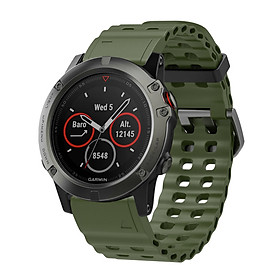 Dây Silicone Style GW Ultra cho Garmin Epix Pro 47mm/Fenix 8/7/6/5/965/955 (22mm) & Garmin Epix Pro 51mm/Fenix 8/7X/6X/5X (26mm) - Hàng Chính Hãng