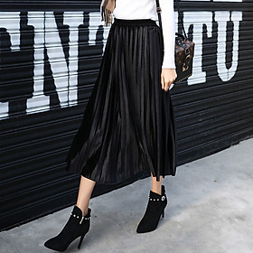 IELGY High-waisted pleated dress