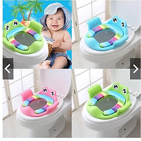 Mua LÓT BỆT CẦU HÌNH CON ẾCH CÓ TAY CẦM CHO BÉ SIÊU TIỆN ÍCH