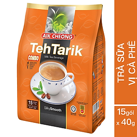 Trà Sữa Vị Cà Phê Aik Cheong Teh Tarik Combo 4 In 1 (15 Gói x 40g)