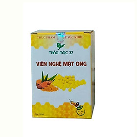 Thực phẩm chức năng Thảo mộc 37 VIÊN NGHỆ MẬT ONG - Hỗ trợ trị đau dạ dày, tá tràng