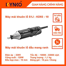 Máy mài khuôn lỗ KYNKO KD93 (#6931) có đầu mang ranh giá tốt