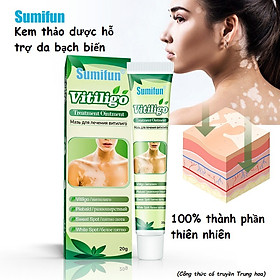 Mua Kem thảo dược hỗ trợ bôi da bạch biến  đốm trắng  da không đồng màu  kèm vòng tay Luminous