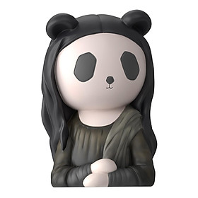 Cartoon Animal Statue Panda Figurine Ornament for Dining Room Decor