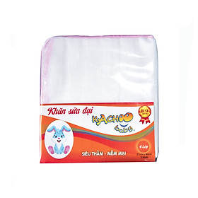 Khăn sữa 4 lớp đại KACHOOBABY- 5 cái mềm mại, thấm hút tốt, dùng để tắm bé