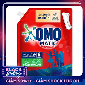 Túi Nước Giặt Omo Matic Cửa Trên (4.0Kg)