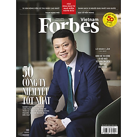 DANH SÁCH 50 CÔNG TY NIÊM YẾT TỐT NHẤT - Tạp chí Forbes Việt Nam - Số 118 (Tháng 6.2023)