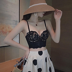 M4. Bộ lót ren cao cấp, áo bra ren nâng ngực tạo khe sexy siêu hot