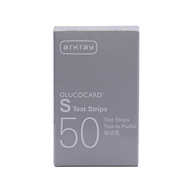 Que thử đường huyết ARKRAY Glucocard S Hộp 50 que