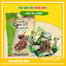 Đặc Sản Sóc Trăng - Kẹo Gạo Lức Rong Biển Giòn Tan Tân Huê Viên 200G