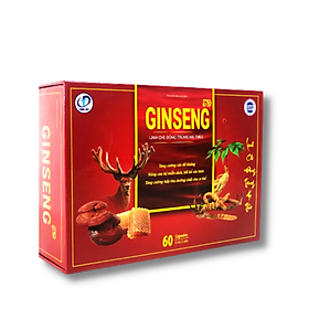 Hình ảnh GINSENG TD - Viên uống Nhân Sâm Bồi bổ sức khỏe, tăng cường thể lực, tăng cường sức đề kháng, nâng cao hệ miễn dịch, giúp ăn ngon, tiêu hóa tốt, tăng cường hấp thu (Hộp 60 viên)