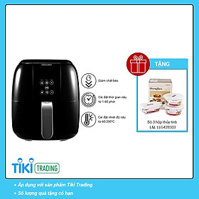 Nồi Chiên Không Dầu Điện Tử Lock&Lock ECF-300B (3 lít) - Hàng Chính Hãng