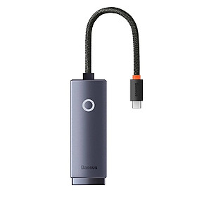 Mua Hub Chuyển Đổi Kết Nối USB/ Type C to LAN RJ-45 Baseus Lite Series Ethernet Adapter 100Mbps/1000Mbps - Hàng chính hãng