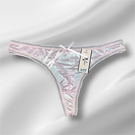 Quần Lọt Khe 66007 Lụa Phối Ren Đính Nơ Xinh Xắn